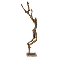 Portland Oregon Northwest Artist Large Abstract Figurative Bronze Sculpture by Frederic F. Littman, 1960