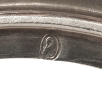 Antique American Sterling Silver Wine Bottle Decanter Coaster Cuff New York 1915