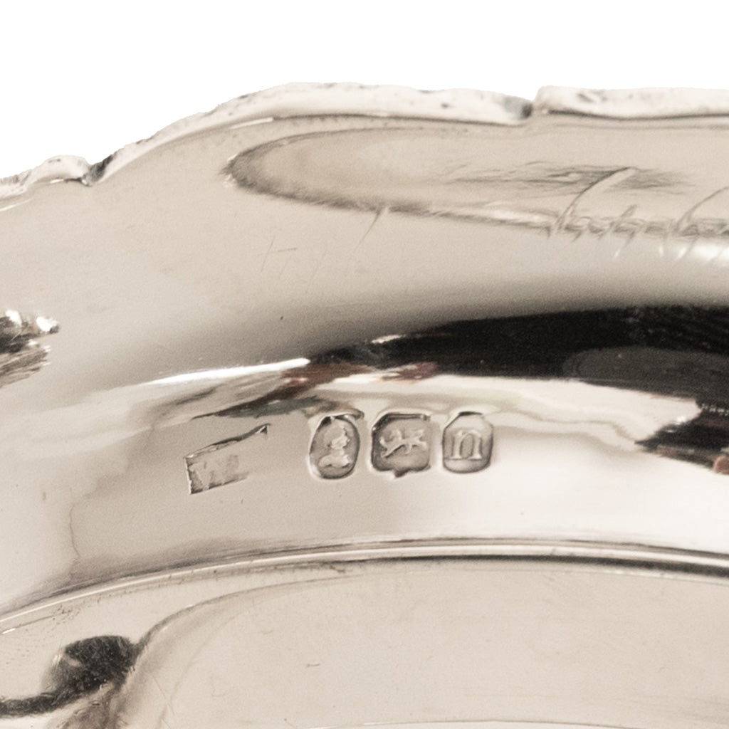 Antique Georgian Sterling Silver Coffee Pot Stand Joseph Angell Eley London 1824