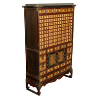 Antique Korean Elm Medicine Apothecary Cabinet Chest 88 Drawers Yakjang 1920