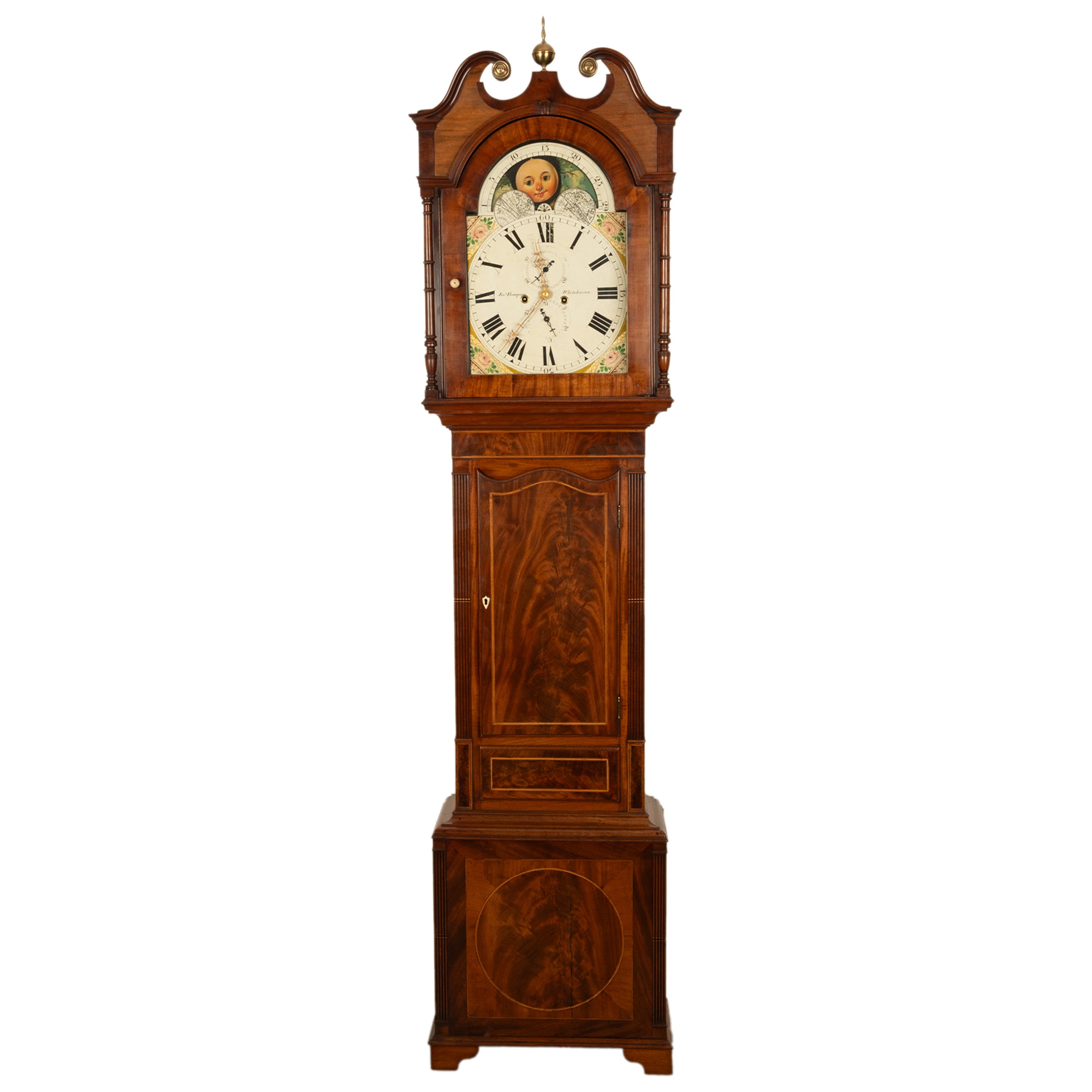 カ*タ様 2000s archive JOSEPH HOMME Long T s Antique Georgian Tall Case 8 Day Grandfather Clock Joseph Thompson