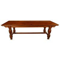 Antique 19th Century Country Farmhouse Refectory Dining Table 1860 Seats 10-12, Circa 1860