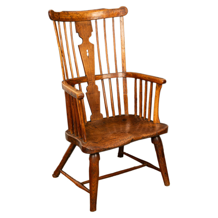 Important Antique Earliest Recorded English Windsor Chair by Kerry Evesham 1793