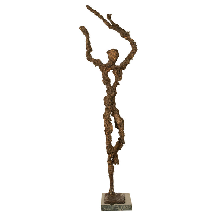 Portland Oregon Northwest Artist Large Abstract Figurative Bronze Sculpture by Frederic F. Littman, 1960