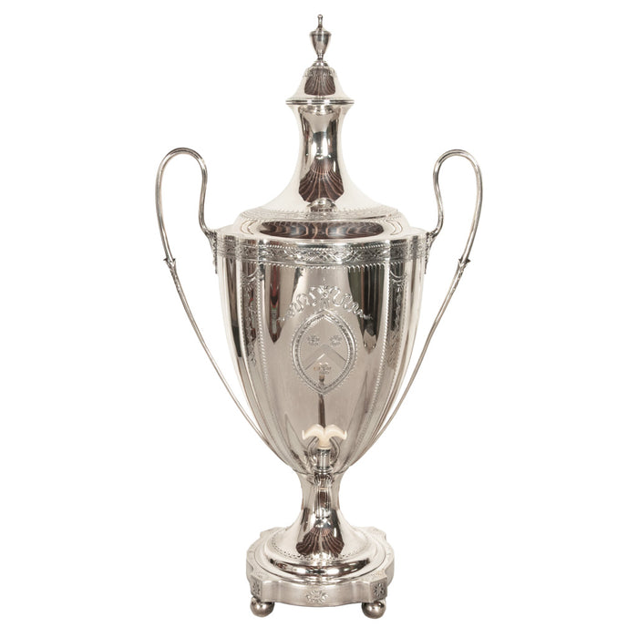 Antique Monumental Georgian Sterling Silver Samuel Godbehere & Edward Wigan Tea Urn London 1789