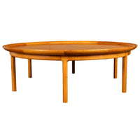 American Mid Century Modern 54" Circular Coffee Table by Tomlinson Sophisticate, 1959