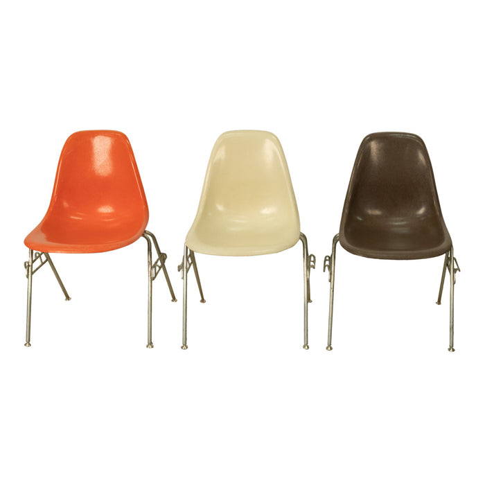 Mid Century Modern Original Eames for Herman Miller Fiberglass Shell Chairs 1959