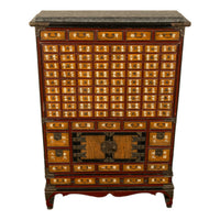Antique Korean Elm Medicine Apothecary Cabinet Chest 88 Drawers Yakjang 1920