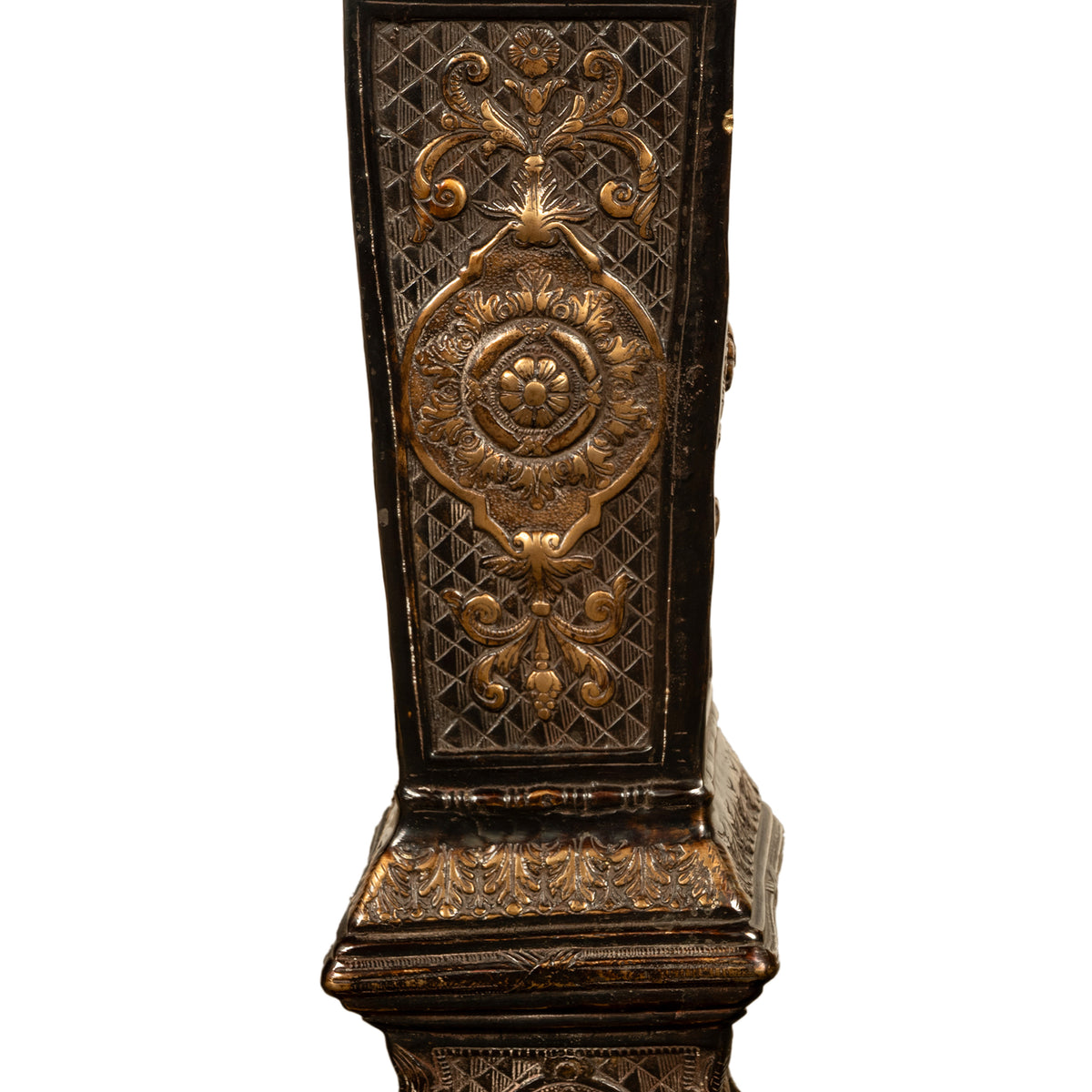Pair Antique Regency Louis XV Style Gilt Bronze Pedestals Column Stands 1910