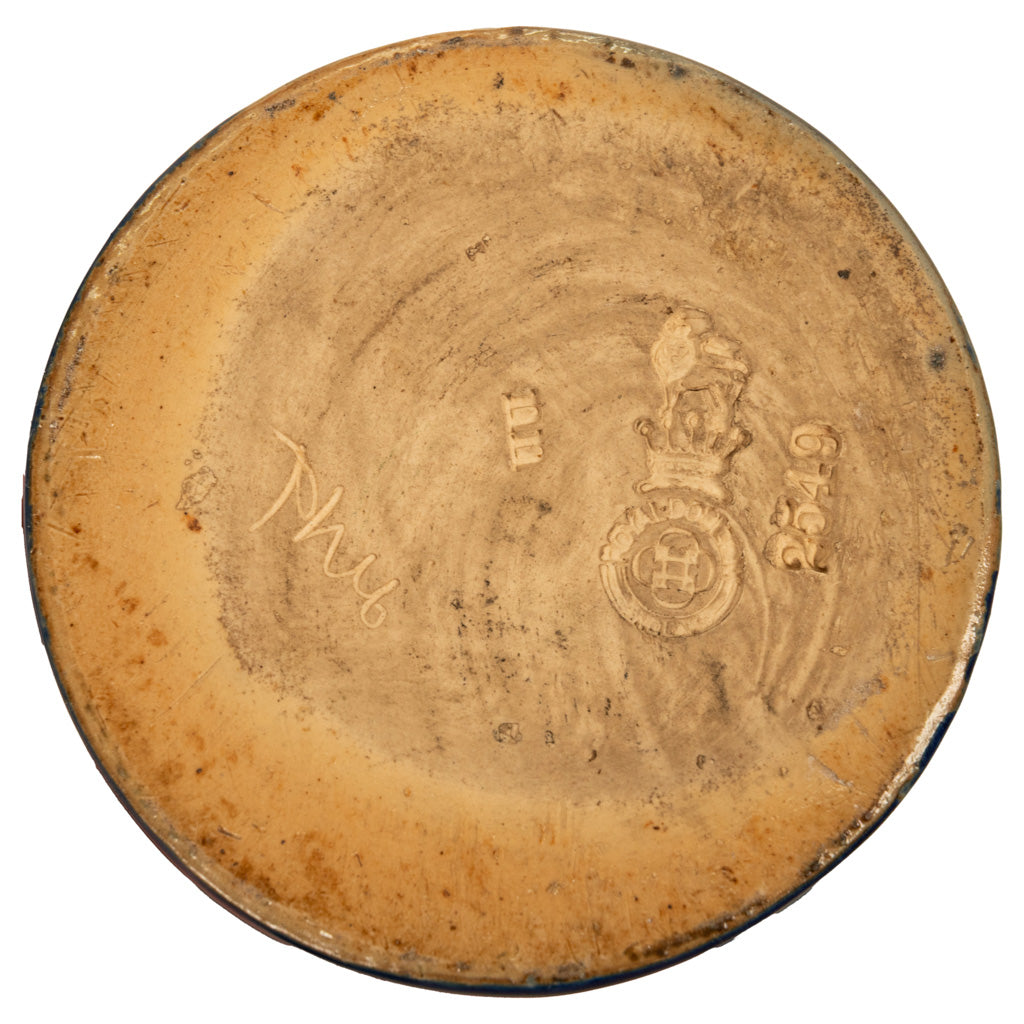 Antique Art Nouveau Royal Doulton Lambeth Whiskey Jug Silver Mounts London 1903