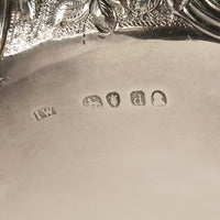 Antique George III Sterling Silver Rococo Teapot London John Wakefield 1819