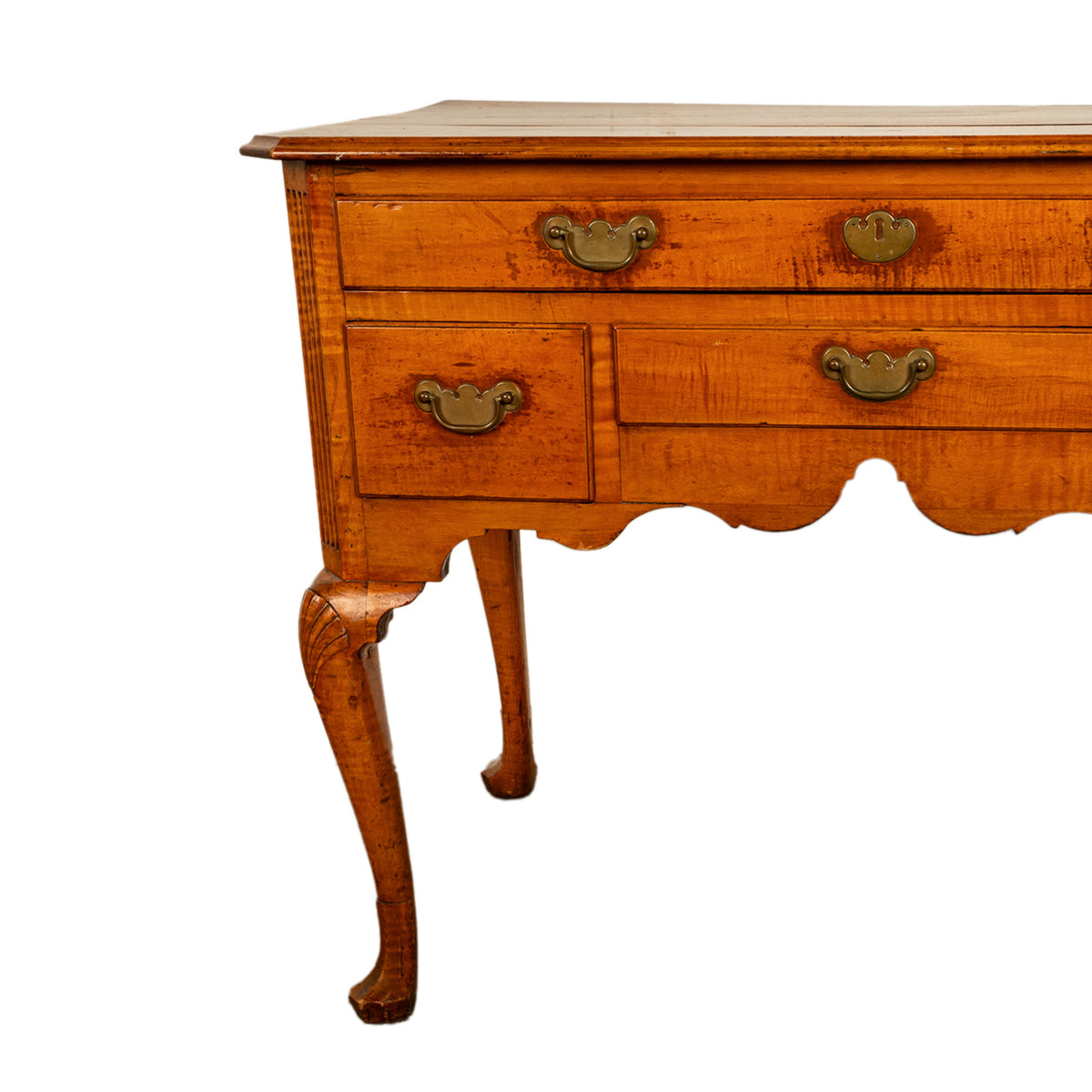 Antique Philadelphia Queen Anne Maple Dressing Table Garvan Collection Yale University 1760