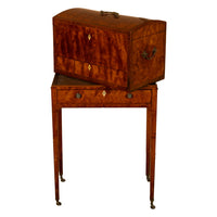 Antique George III Neoclassical Mahogany Chest Stand Cabinet Ince & Mayhew 1790