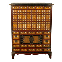 Antique Korean Elm Medicine Apothecary Cabinet Chest 88 Drawers Yakjang 1920