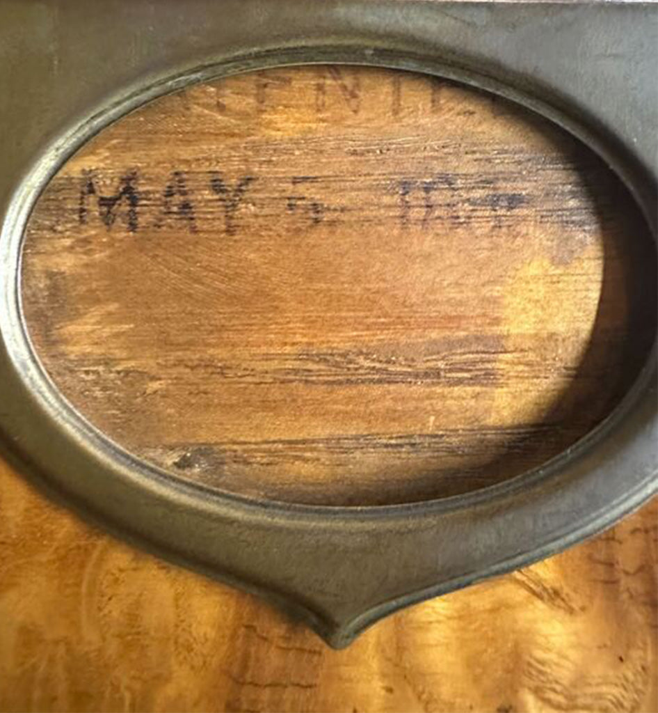 Antique American Carved Oak Victorian Roll Top Letter File Cabinet Amberg Co, 1883