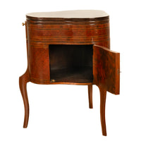 Antique French LouisXV Mechanical Tulipwood Dressing Table de Toilette Desk 1800