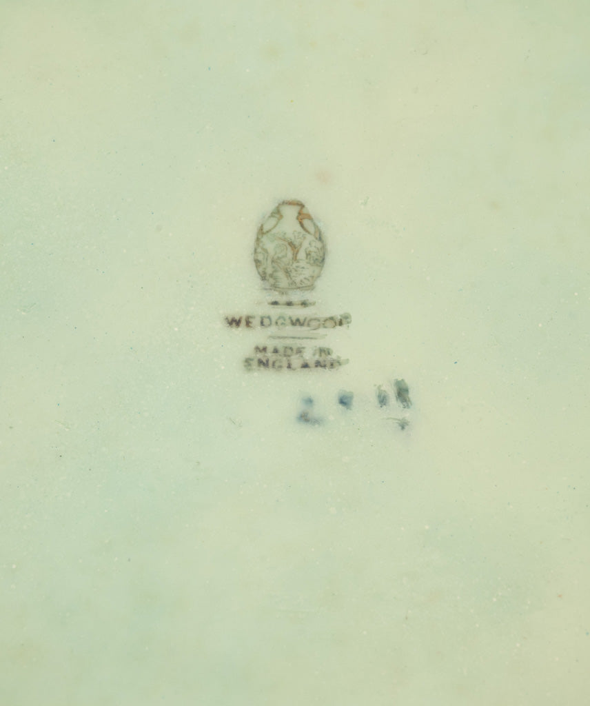 Large Wedgwood Fairyland Lustre Potrcelain Bowl Elves Boxing Match & Castle on a Road 1920