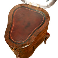 Antique French LouisXV Mechanical Tulipwood Dressing Table de Toilette Desk 1800