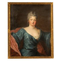 Antique 18thC Royal French Oil Painting Portrait Elizabeth Madame Palatine 1780 by Nicolas Bernard Lépicié, 1780