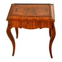 Antique French Marquetry Rosewood & Ormolu Jardiniere Wine Celarette Table 1860