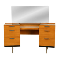 Mid Century Modern Birch Fineline Vanity Dresser Chest Set John Sylvia Reid 1961