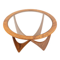 Mid Century Modern Teak Afromosia Wood Astro Rocket Coffee Table by G Plan 1965
