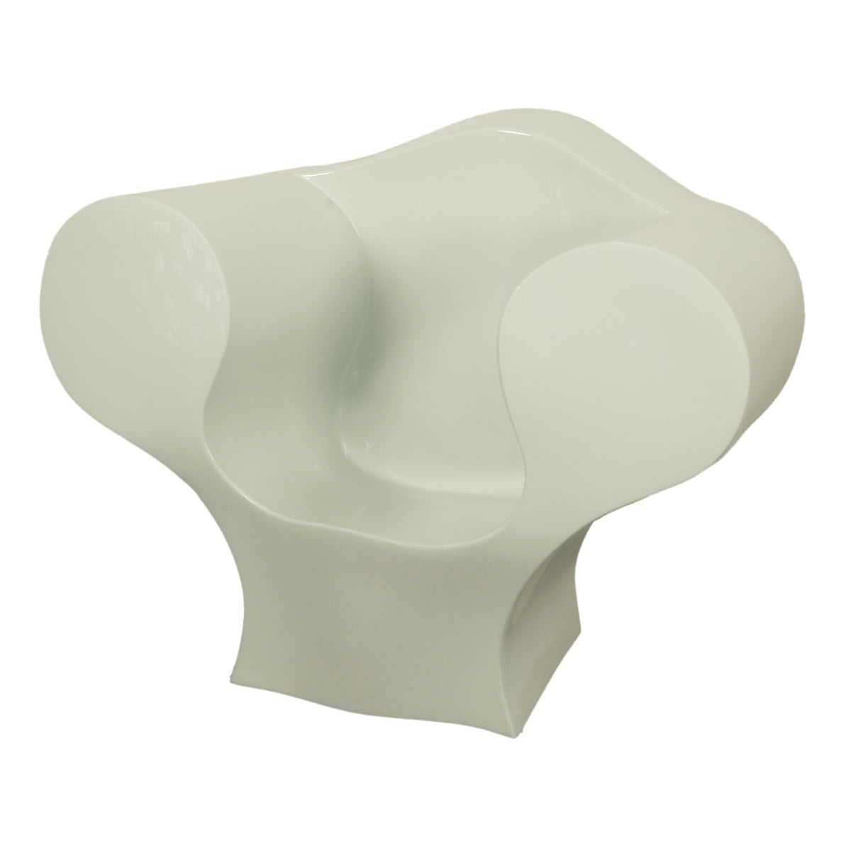 "Big Easy" Ron Arad Design for Moroso Italian Postmodern White Lounge Chair 1990