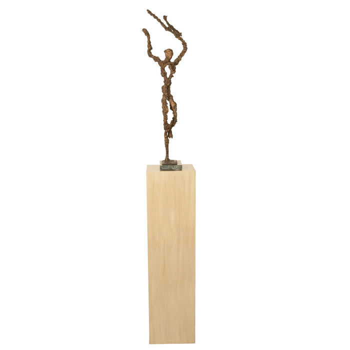 Portland Oregon Northwest Artist Large Abstract Figurative Bronze Sculpture by Frederic F. Littman, 1960