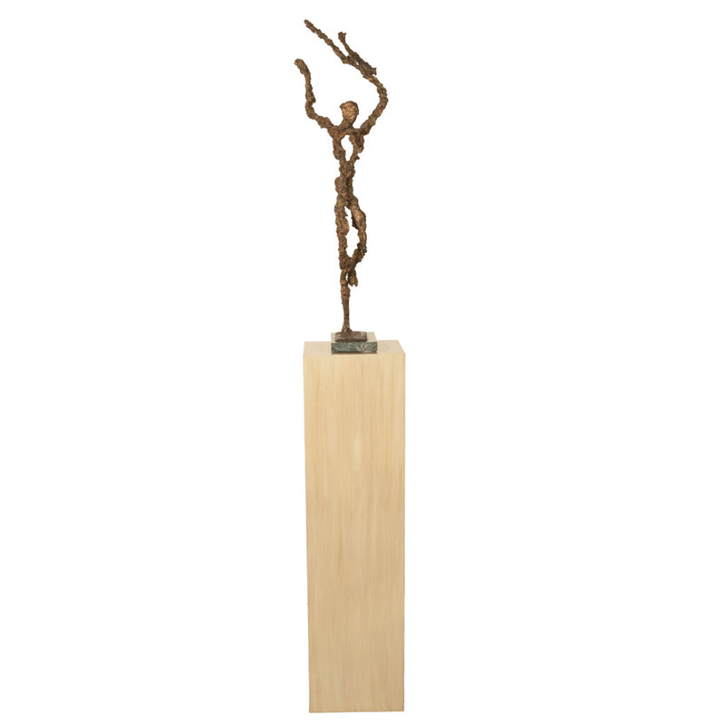 Portland Oregon Northwest Artist Large Abstract Figurative Bronze Sculpture by Frederic F. Littman, 1960