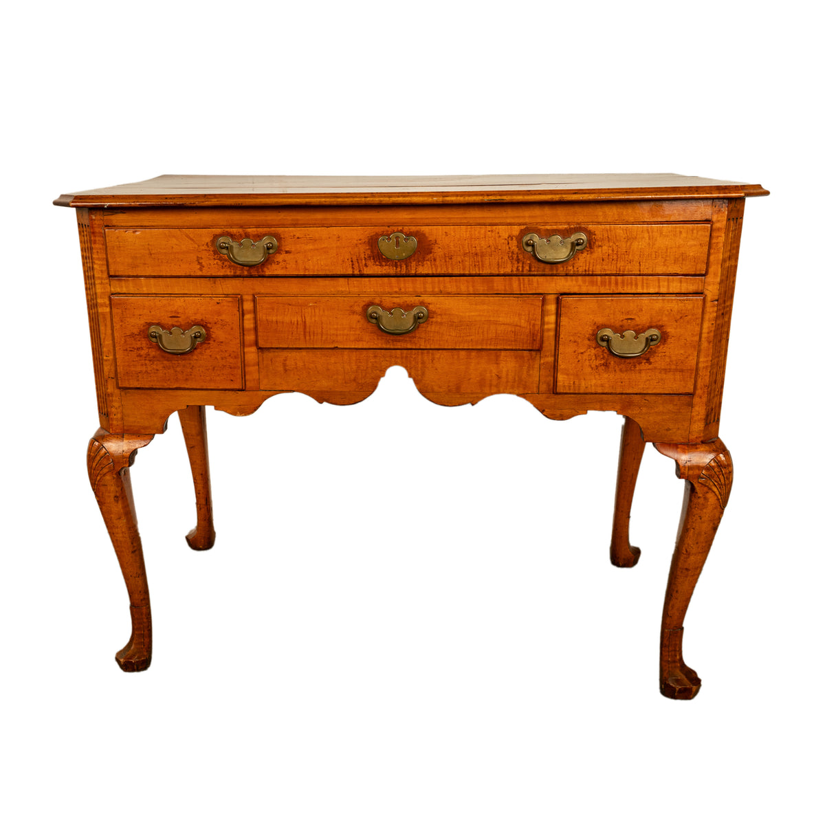 Antique Philadelphia Queen Anne Maple Dressing Table Garvan Collection Yale University 1760