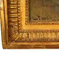 Antique American Impressionist Luminist Painting "River Ridge" Virginia by Lucien Whiting Powell, 1890