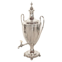 Antique Monumental Georgian Sterling Silver Samuel Godbehere & Edward Wigan Tea Urn London 1789