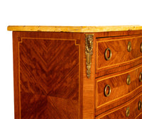 Pair Antique French Semainier Ormolu Marble Chests of Drawers by Kahn & Cie 1895