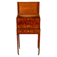 Antique George III Neoclassical Mahogany Chest Stand Cabinet Ince & Mayhew 1790