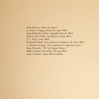 Original Signed & Numbered Surrealist Color Lithograph Obra Inèdita Recent VIII by Joan Miró, 1964