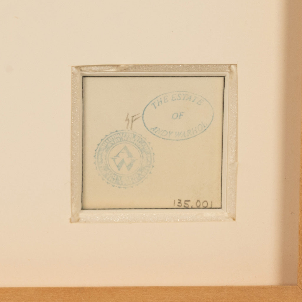 Rare Original Abstract Elephant Graphite Drawing Catalogue Raisonné Ex-Christies by Andy Warhol, 1955