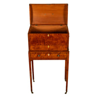 Antique George III Neoclassical Mahogany Chest Stand Cabinet Ince & Mayhew 1790