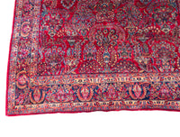 Antique Oriental Persian Handwoven 15ft Palace Size Sarouk Rug Carpet Circa 1920