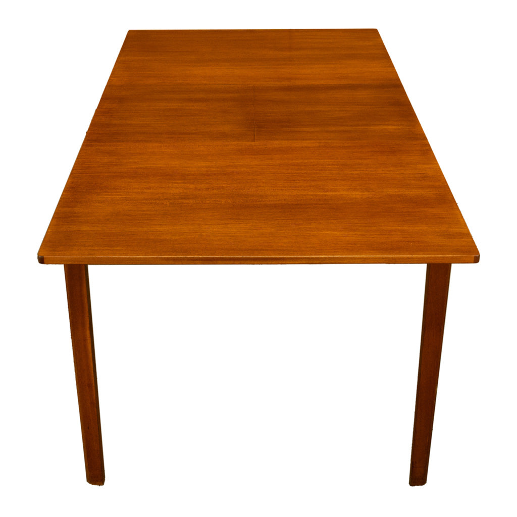 Mid Century Modern Danish Style Teak Extending Dining Table by MacIntosh 1965