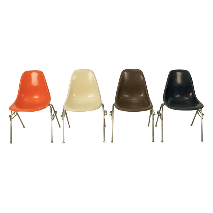 Mid Century Modern Original Eames for Herman Miller Fiberglass Shell Chairs 1959