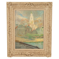 American Impressionist Oil Painting Provincetown Cape Cod Massachusetts by Gerrit Beneker, 1915