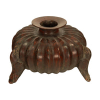 Ancient Pre-Columbian Colima Redware Ceramic Gourd Vessel Circa 100 BC Ex-Museum