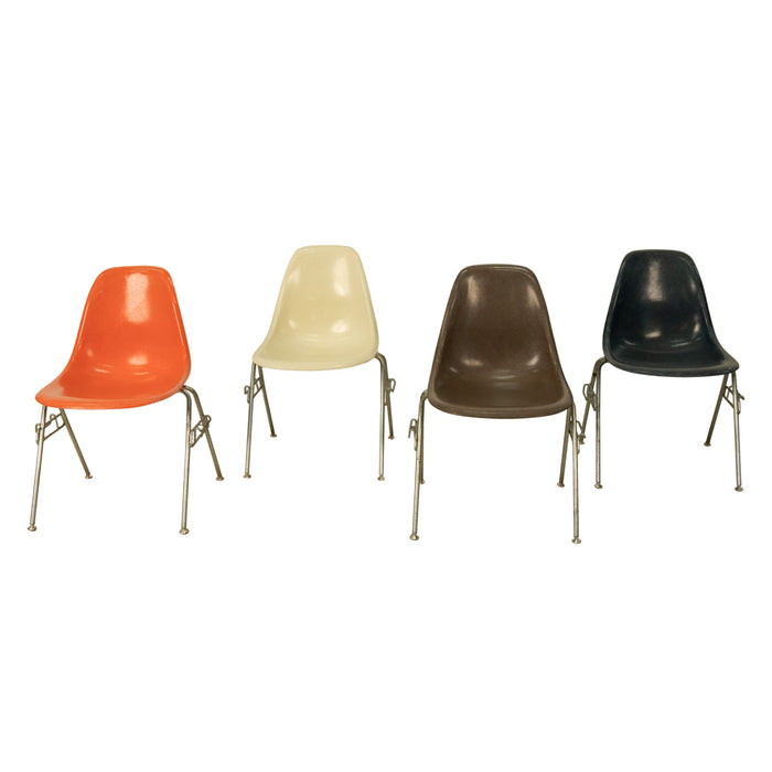 Mid Century Modern Original Eames for Herman Miller Fiberglass Shell Chairs 1959