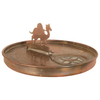 Antique Persian Islamic Arabic Brass Qibla Mecca Zodiac Compass Astrolabe 1880