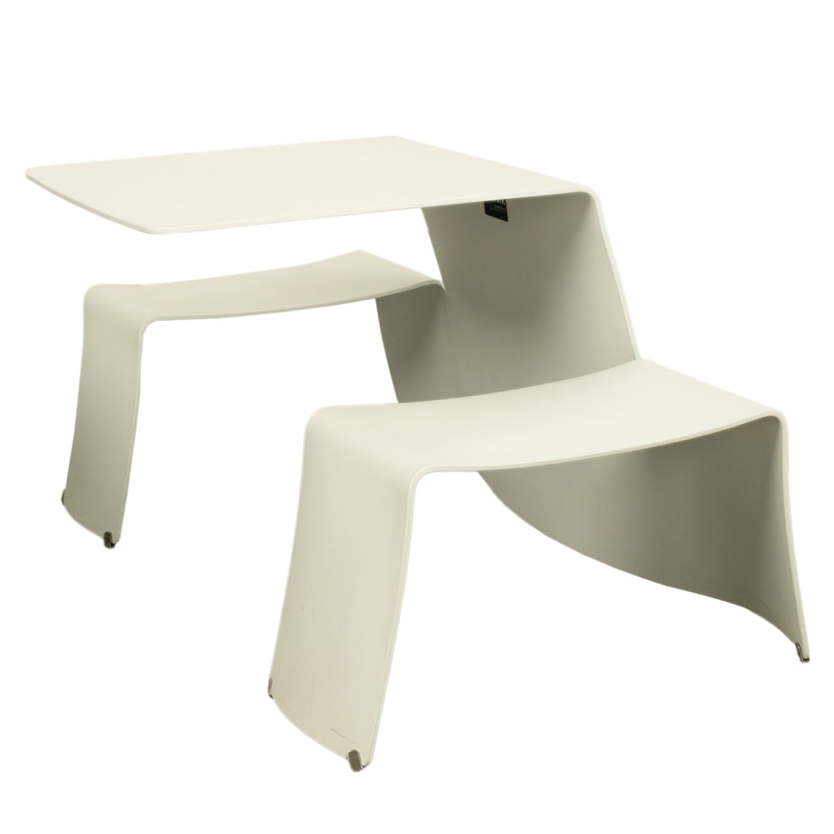 Post Modern Picnik Dining Table Seating by Xavier Lust Dirk Wynants for Extremis, 2002