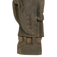 Ancient Indian Carved Stone Gandharan Shakyamuni Buddha Statue 2nd Century A.D.