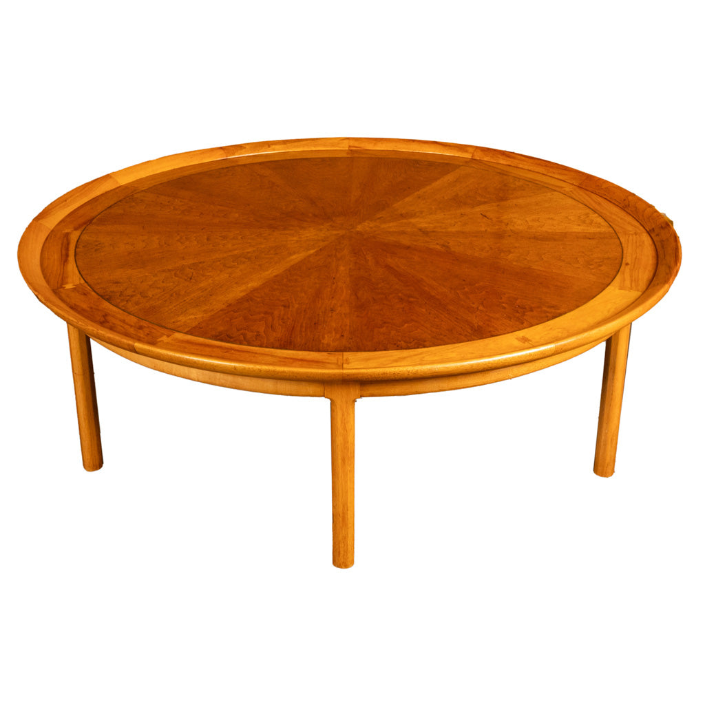 American Mid Century Modern 54" Circular Coffee Table by Tomlinson Sophisticate, 1959