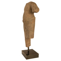 Ancient Cambodian Khmer Angkor Wat Sandstone Statue of Vishnu 12th Century CE