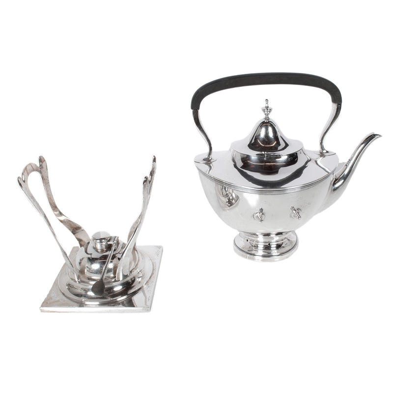 Antique American Art Deco Sterling Silver Tea Coffee Service Richard Dimes 1925