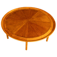 American Mid Century Modern 54" Circular Coffee Table by Tomlinson Sophisticate, 1959